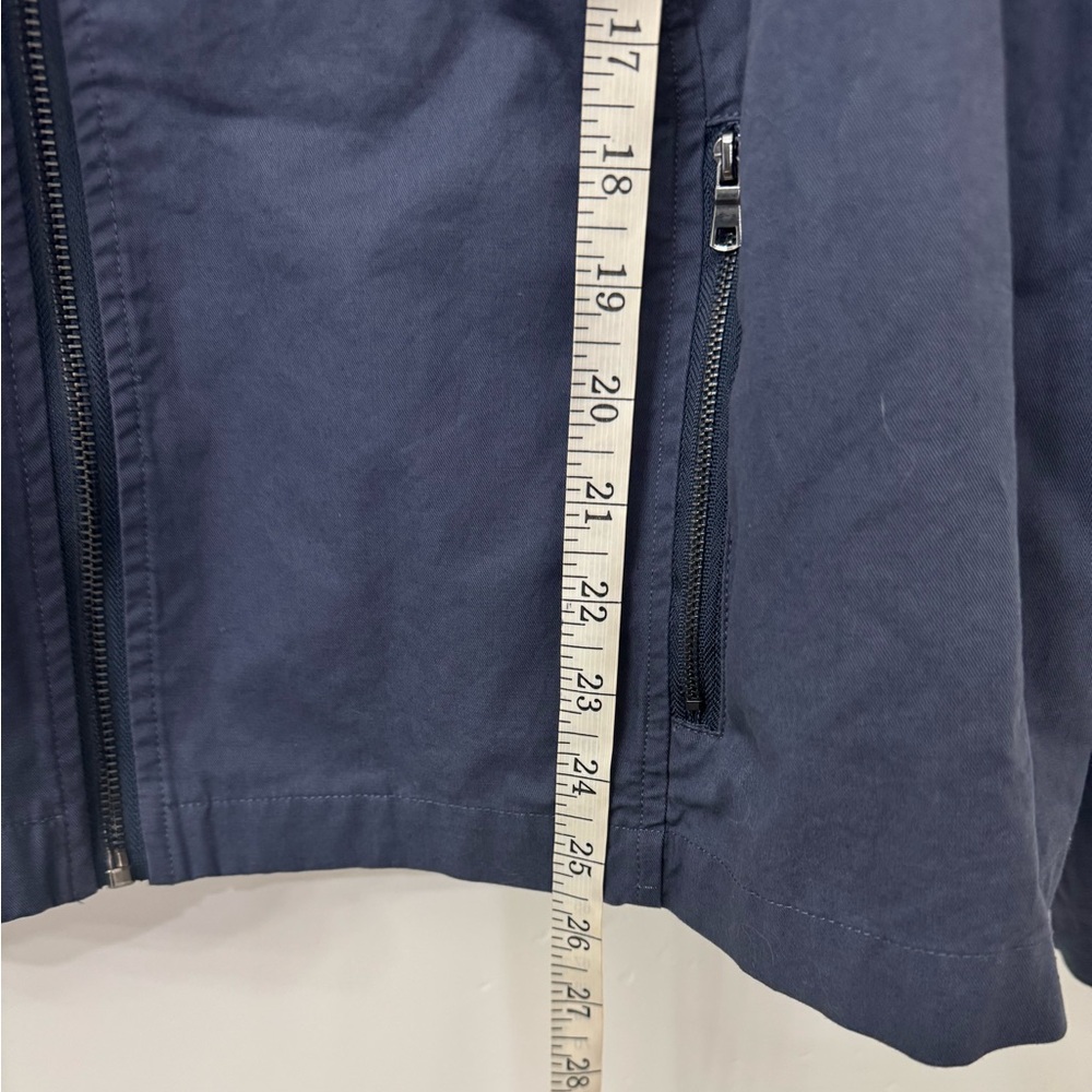 ModCloth Blue Utility Jacket Ruffled Size 4x - Picture 5 of 14